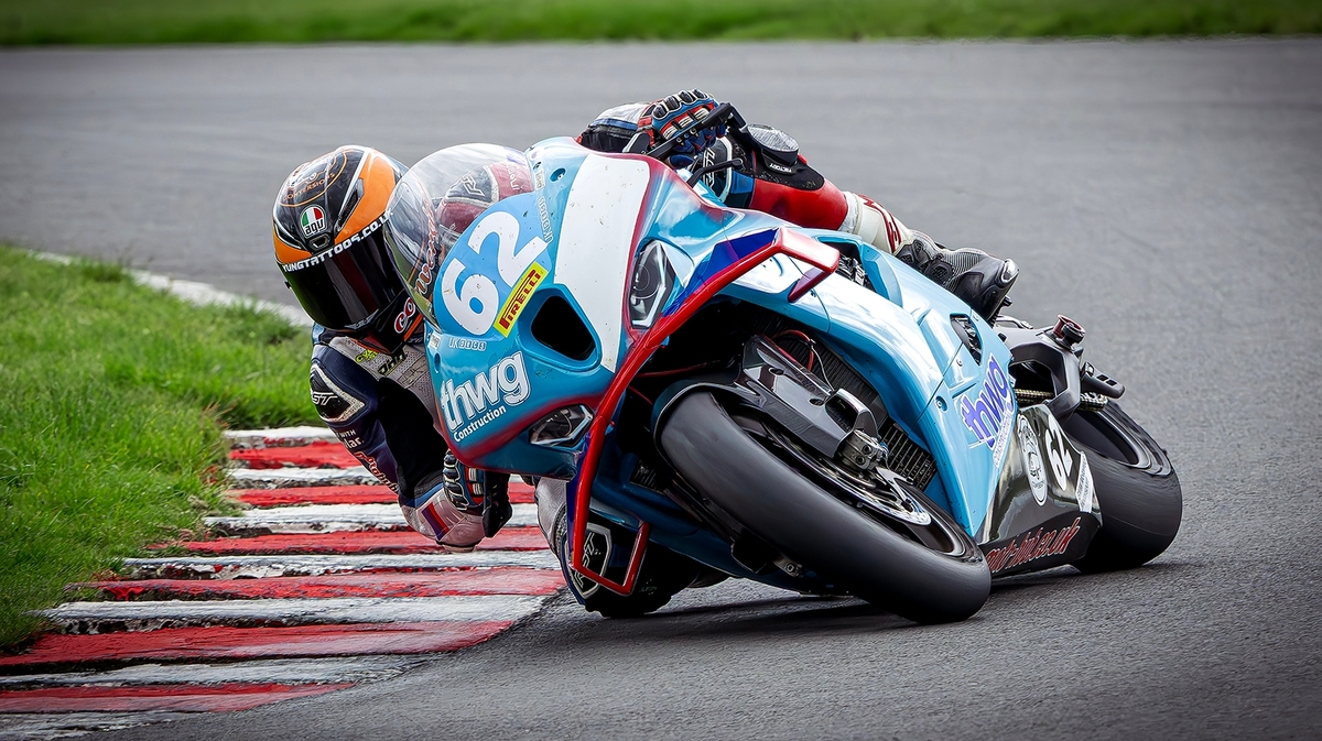 Super Bikes Practice - Steve Bird - Second Place